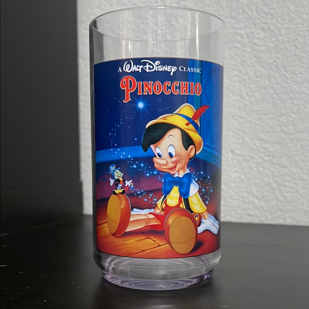 Vintage Disney Promotional Pinocchio Tumbler